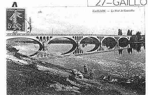 Ville de GAILLON Carte postale ancienne Ville de GAILLON Carte postale ancienne