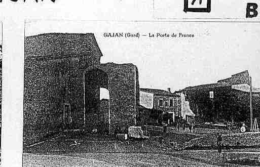 Ville de GAJAN Carte postale ancienne