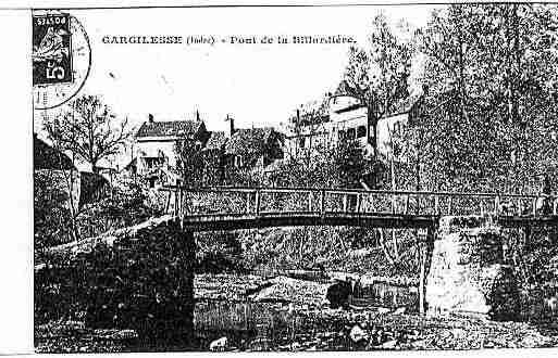 Ville de GARGILESSEDAMPIERRE Carte postale ancienne