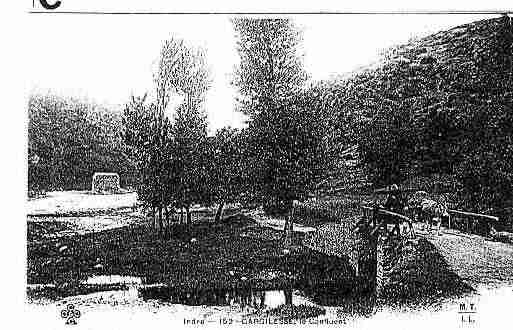 Ville de GARGILESSEDAMPIERRE Carte postale ancienne