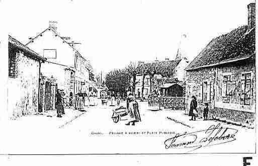 Ville de GASNY Carte postale ancienne