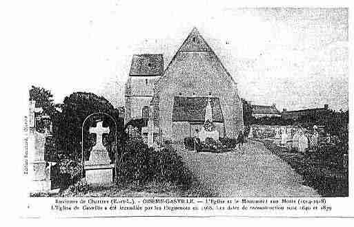 Ville de GASVILLEOISEME Carte postale ancienne Ville de GASVILLEOISEME Carte postale ancienne