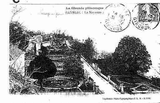 Ville de GAURIAC Carte postale ancienne