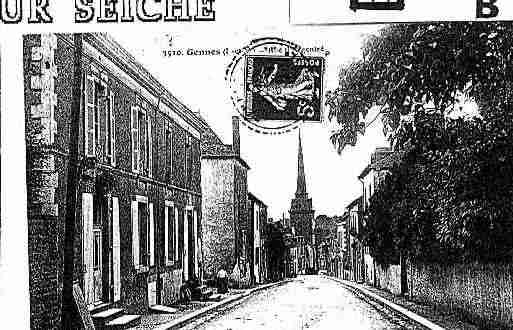 Ville de GENNESSURSEICHE Carte postale ancienne