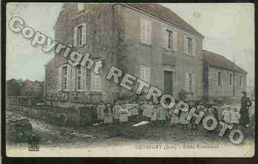 Ville de GEVINGEY Carte postale ancienne