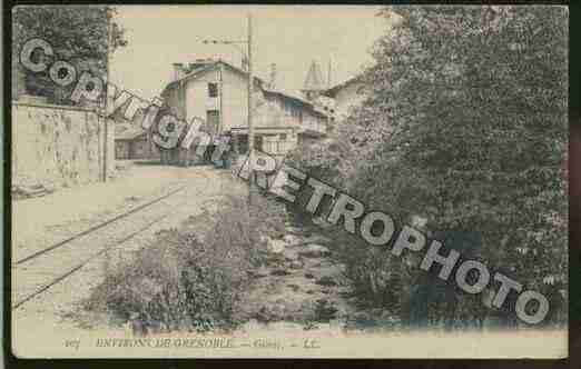 Ville de GIERES Carte postale ancienne