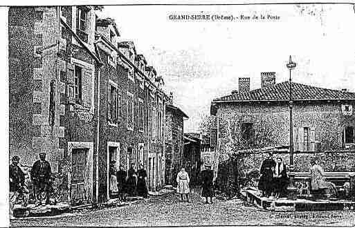 Ville de GRANDSERRE(LE) Carte postale ancienne