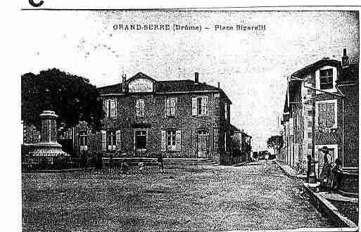 Ville de GRANDSERRE(LE) Carte postale ancienne