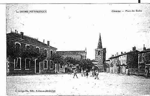 Ville de GRANE Carte postale ancienne