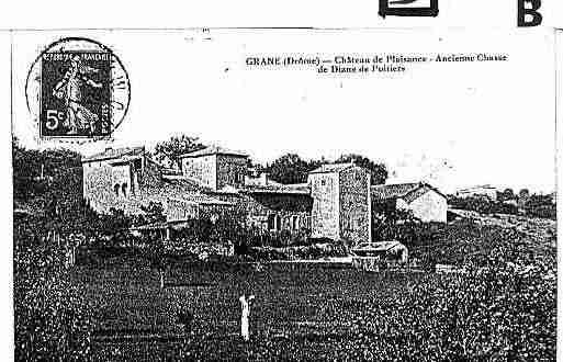 Ville de GRANE Carte postale ancienne