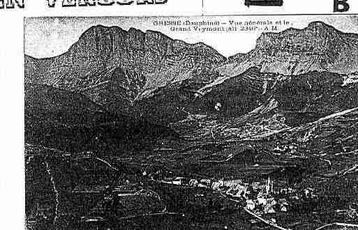 Ville de GRESSEENVERCORS Carte postale ancienne