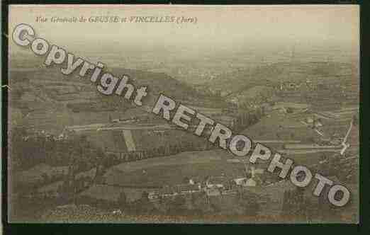 Ville de GRUSSE Carte postale ancienne