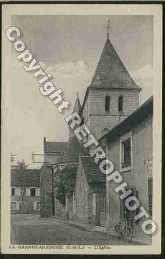 Ville de GUERCHE(LA) Carte postale ancienne