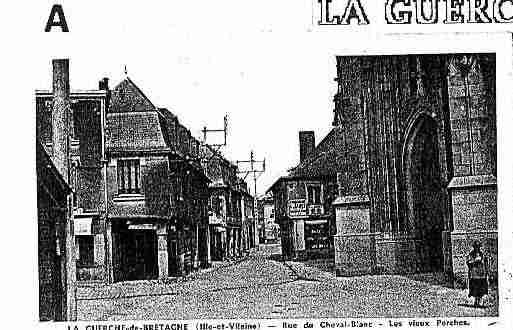 Ville de GUERCHEDEBRETAGNE(LA) Carte postale ancienne