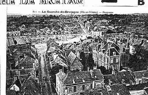 Ville de GUERCHEDEBRETAGNE(LA) Carte postale ancienne