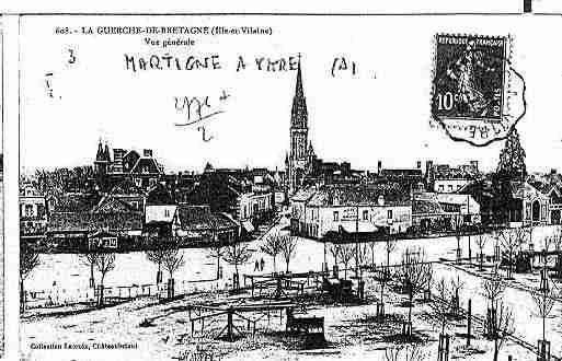 Ville de GUERCHEDEBRETAGNE(LA) Carte postale ancienne