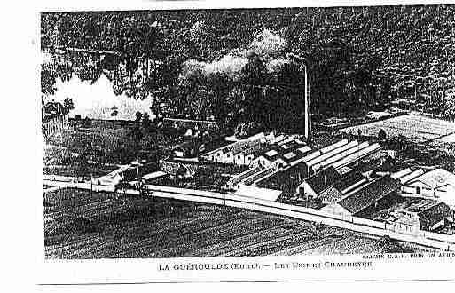 Ville de GUEROULDE(LA) Carte postale ancienne