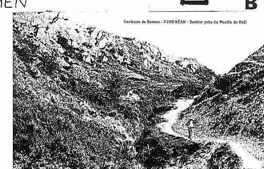 Ville de GUICHENPONTREAN Carte postale ancienne