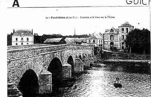 Ville de GUICHENPONTREAN Carte postale ancienne