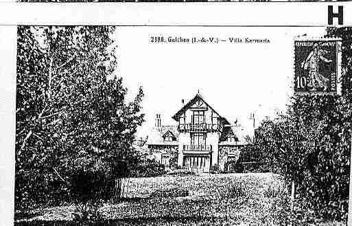 Ville de GUICHENPONTREAN Carte postale ancienne