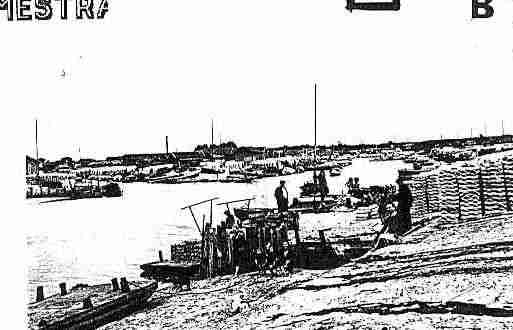 Ville de GUJANMESTRAS Carte postale ancienne