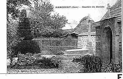 Ville de HARCOURT Carte postale ancienne