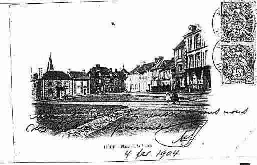 Ville de HEDE Carte postale ancienne