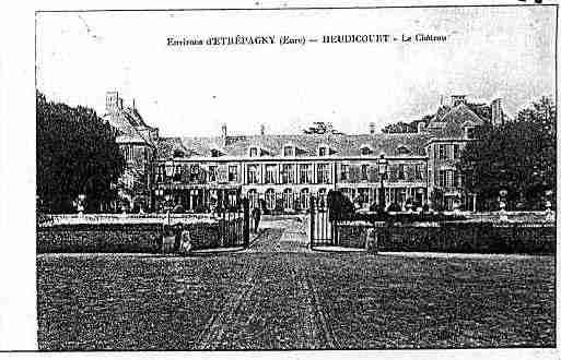 Ville de HEUDICOURT Carte postale ancienne