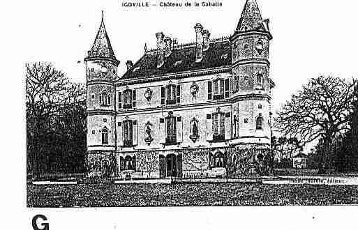 Ville de IGOVILLE Carte postale ancienne