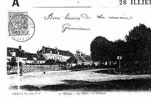 Ville de ILLIERSCOMBRAY Carte postale ancienne