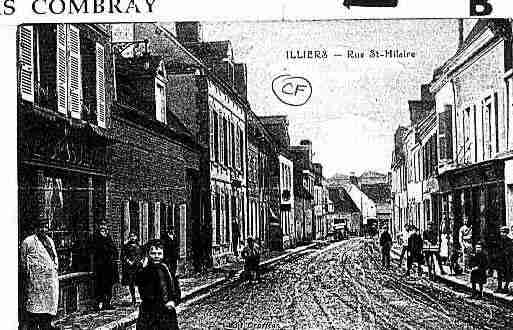 Ville de ILLIERSCOMBRAY Carte postale ancienne