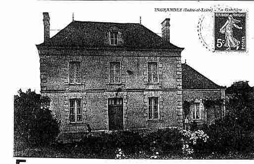 Ville de INGRANDESDETOURAINE Carte postale ancienne