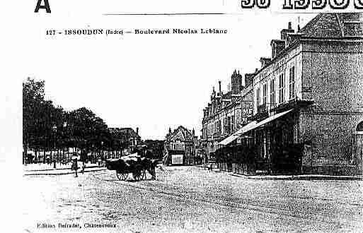 Ville de ISSOUDUN Carte postale ancienne