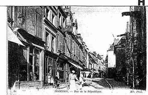 Ville de ISSOUDUN Carte postale ancienne