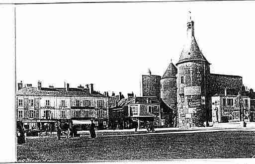 Ville de ISSOUDUN Carte postale ancienne