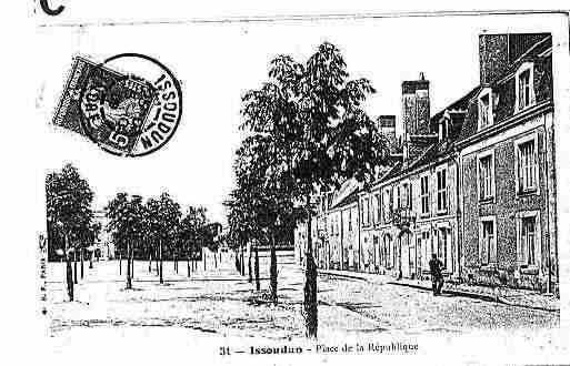 Ville de ISSOUDUN Carte postale ancienne