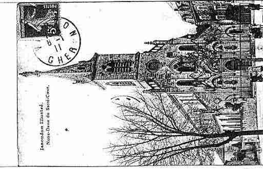 Ville de ISSOUDUN Carte postale ancienne