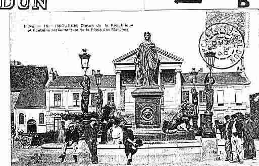 Ville de ISSOUDUN Carte postale ancienne