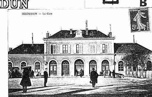 Ville de ISSOUDUN Carte postale ancienne