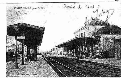 Ville de ISSOUDUN Carte postale ancienne