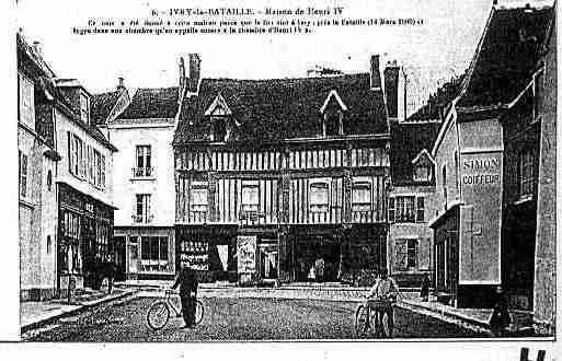 Ville de IVRYLABATAILLE Carte postale ancienne