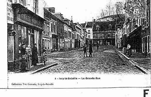 Ville de IVRYLABATAILLE Carte postale ancienne