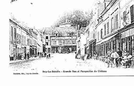 Ville de IVRYLABATAILLE Carte postale ancienne