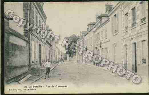 Ville de IVRYLABATAILLE Carte postale ancienne
