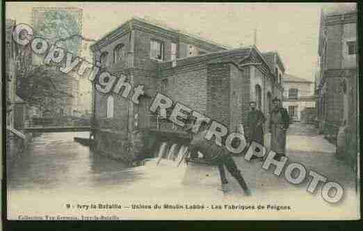 Ville de IVRYLABATAILLE Carte postale ancienne