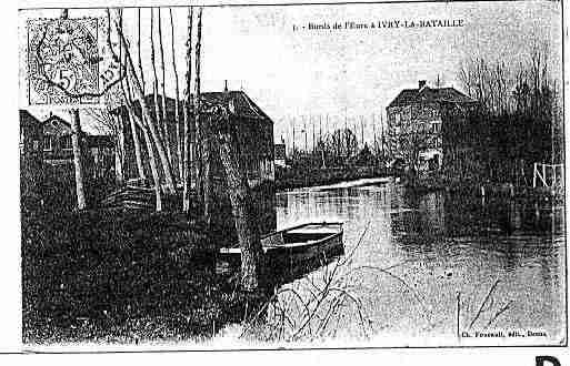 Ville de IVRYLABATAILLE Carte postale ancienne