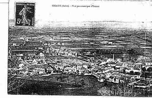 Ville de IZEAUX Carte postale ancienne