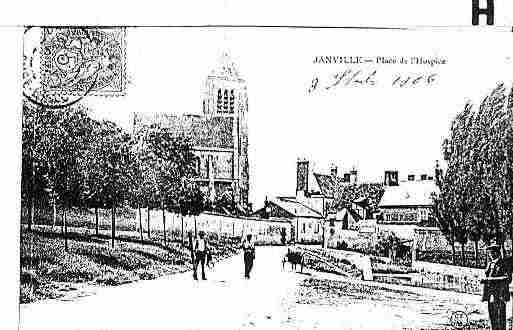 Ville de JANVILLE Carte postale ancienne