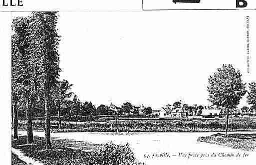 Ville de JANVILLE Carte postale ancienne