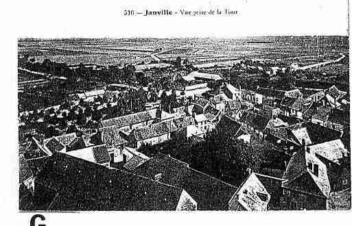 Ville de JANVILLE Carte postale ancienne